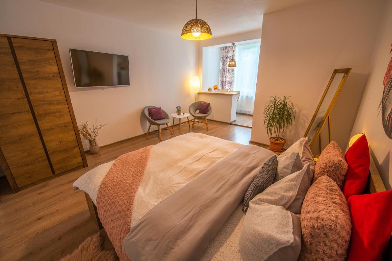 Thenest Brasov Lägenhet Exteriör bild